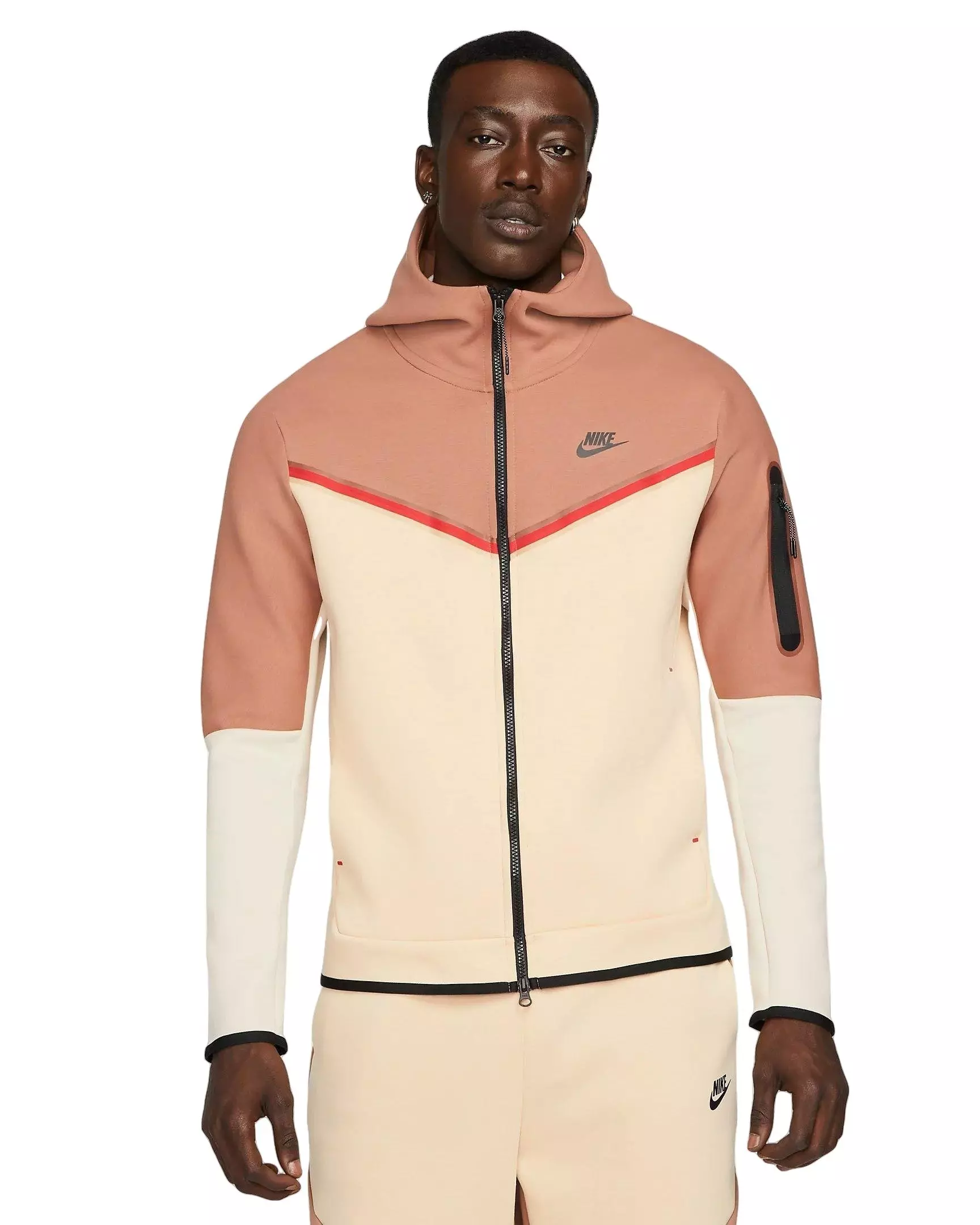 Wheat best sale nike hoodie